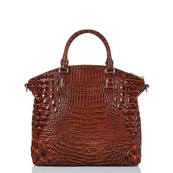 BRAHMIN Large Pecan Duxbury Satchel! - Picture 10 of 12